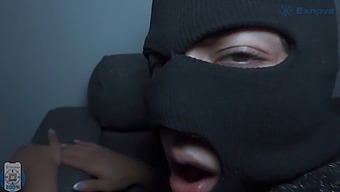 How Would You Handle A Curvy Brunette Thief With A Juicy Booty In Your Home?